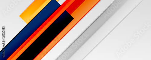 Free Download Color abstract lines trendy geometric background for business or technology presentation, internet poster or web brochure cover, wallpaper - GFXLoad