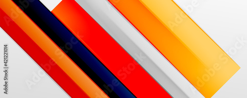 Free Download Color abstract lines trendy geometric background for business or technology presentation, internet poster or web brochure cover, wallpaper - GFXLoad