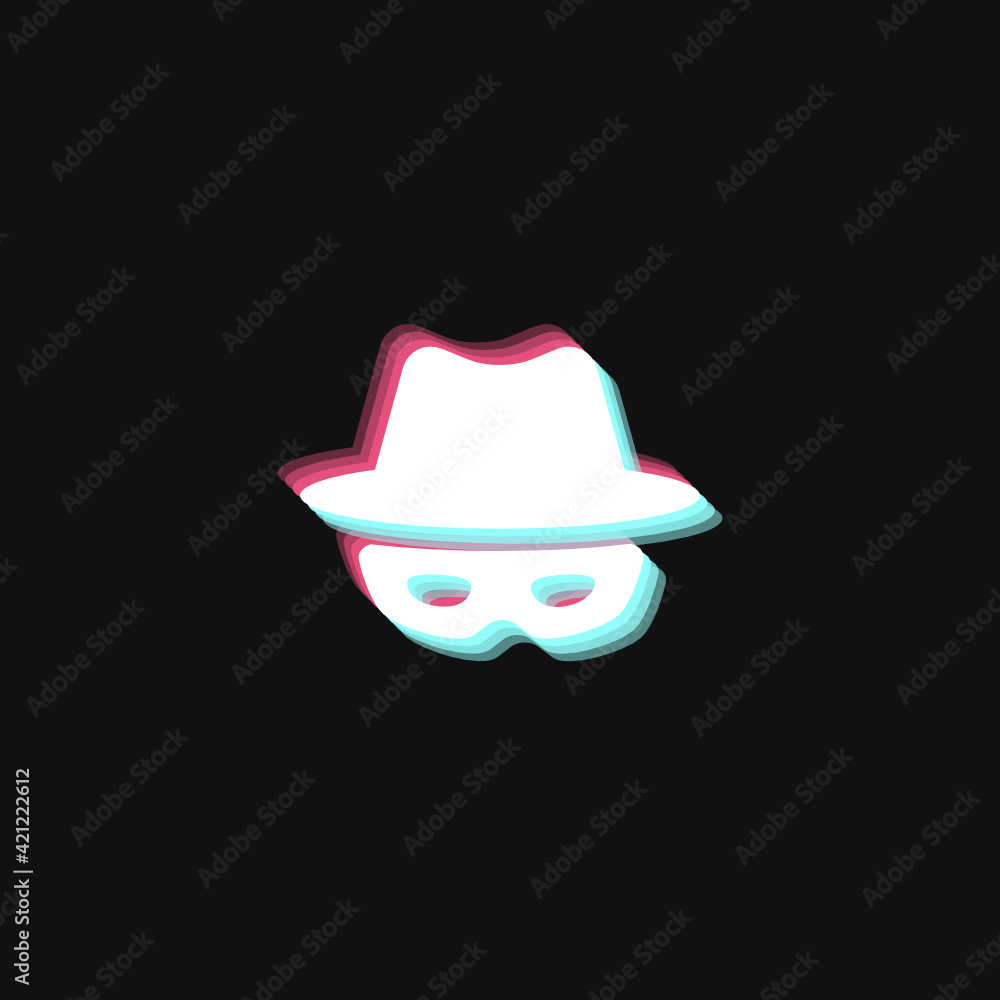 Private Browsing - 3D Effect Private Browsing - 3D Effect