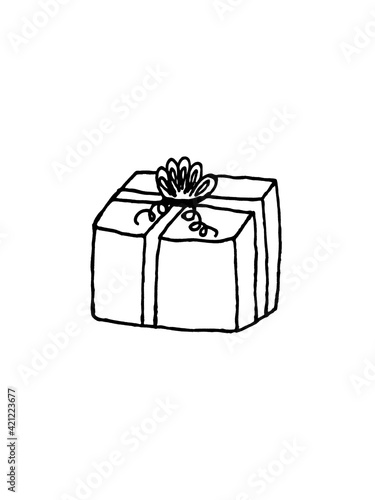gift box with ribbon