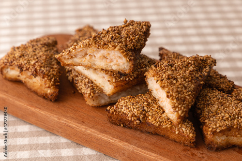 Shrimp toast, prawn toast