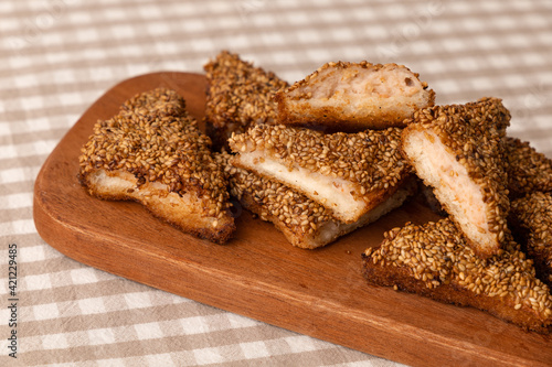 Shrimp toast, prawn toast