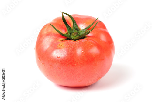 Wallpaper Mural fresh tomato on white background. Torontodigital.ca