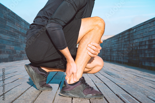 Quadro em tela Running injuries