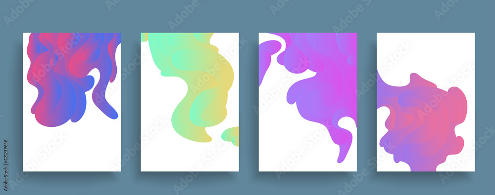 Artistic design of covers. Creative colors background. Fashionable futuristic design Artistic design of covers. Creative colors background. Fashionable futuristic design