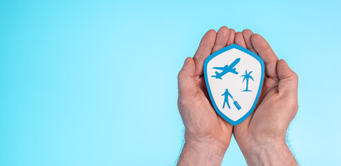 Concept of travel insurance