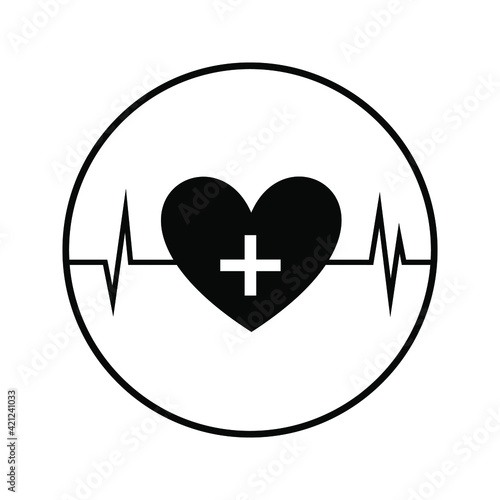Ambulance vector icon set. Doctor illustration sign collection. resuscitation symbol or logo.