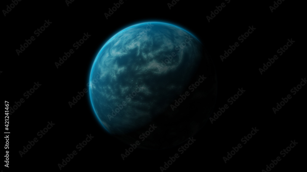 Obraz premium Earth view from space