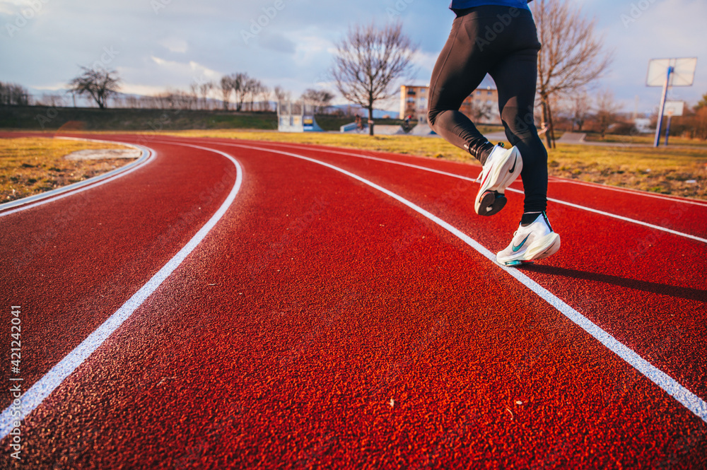 Foto de TOKYO JAPAN MARCH 18. 2021 Nike running shoes ALPHAFLY