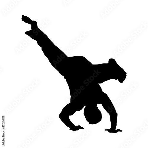 Hip Hop Dancer Silhouette