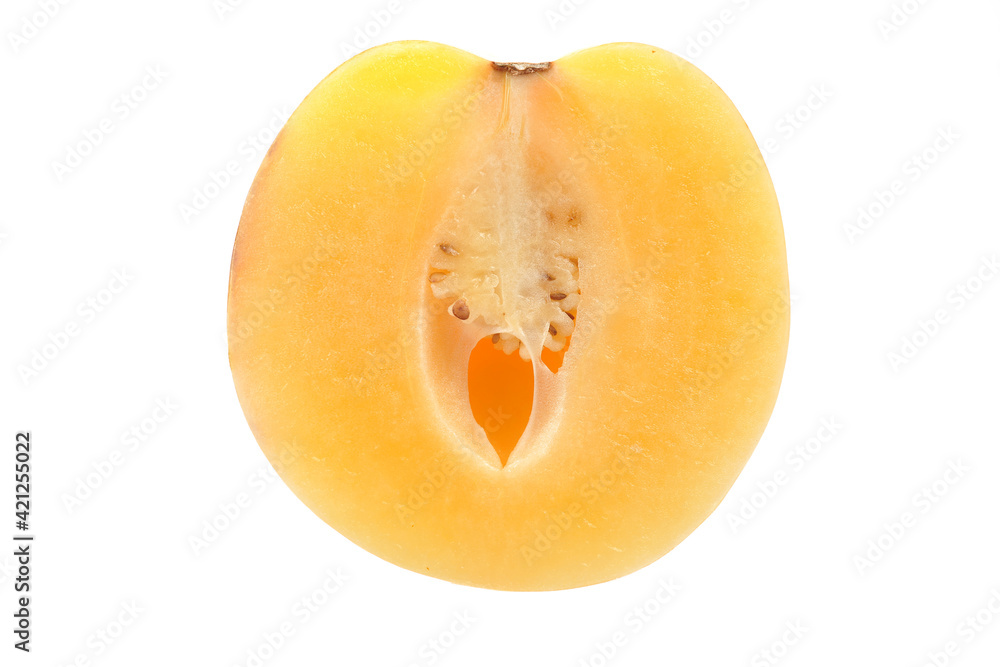 fresh Pepino fruit on white background fresh Pepino fruit on white background