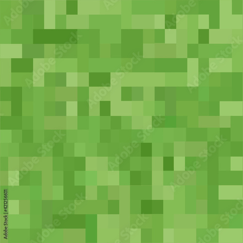 Pixel background. The concept of games background. Minecraft concept. Vector illustration.