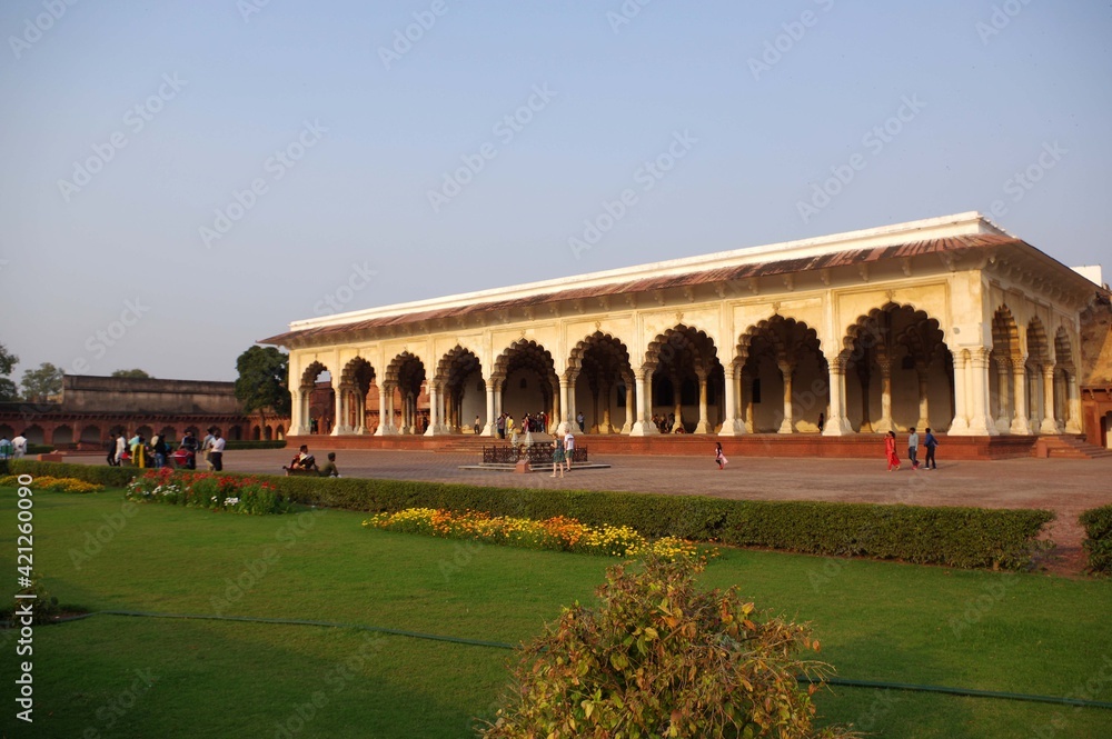 Le fort d'Agra, Agra, Rajasthan, Inde 