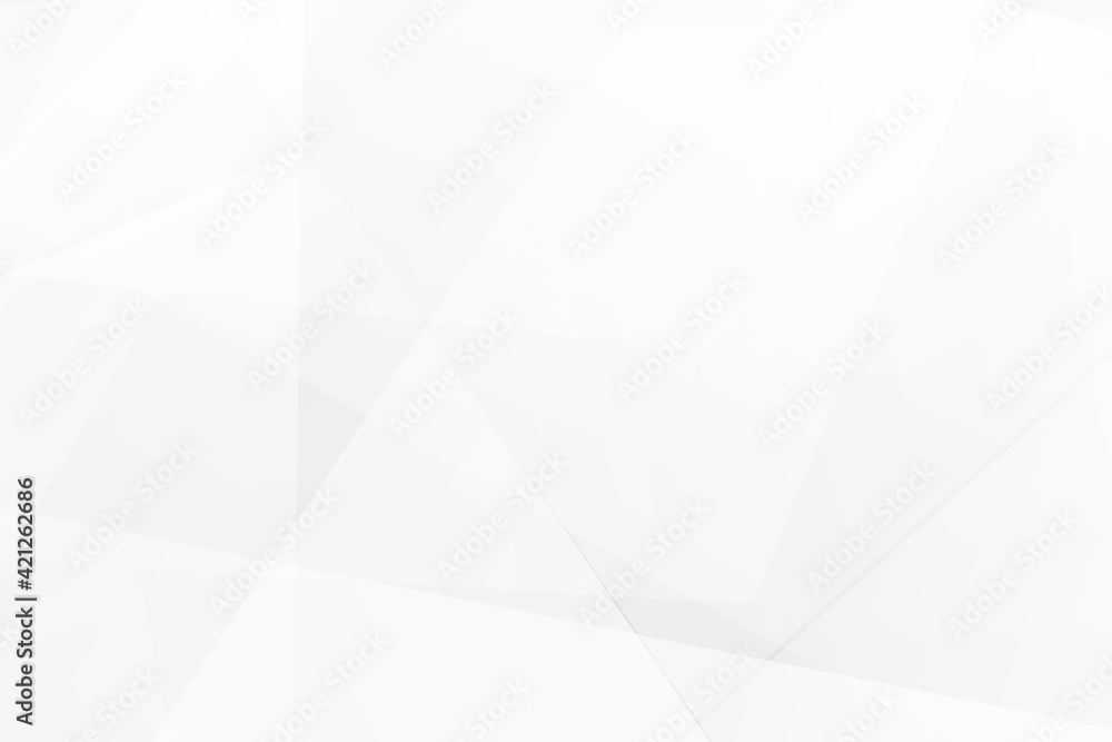 Obraz premium Abstract white and grey on light silver background modern design. Vector illustration EPS 10.