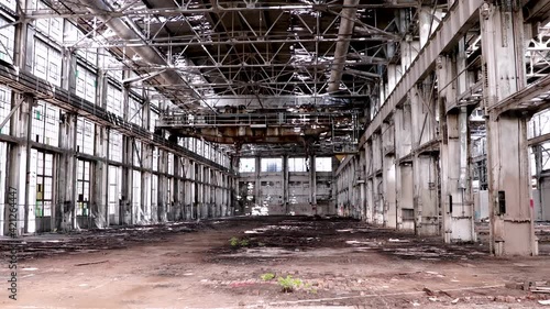 Wallpaper Mural old abandoned warehouse Torontodigital.ca