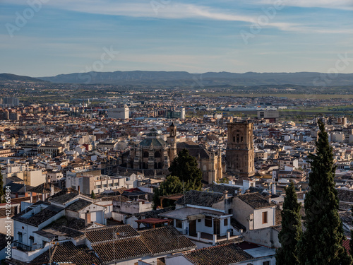 view of the city