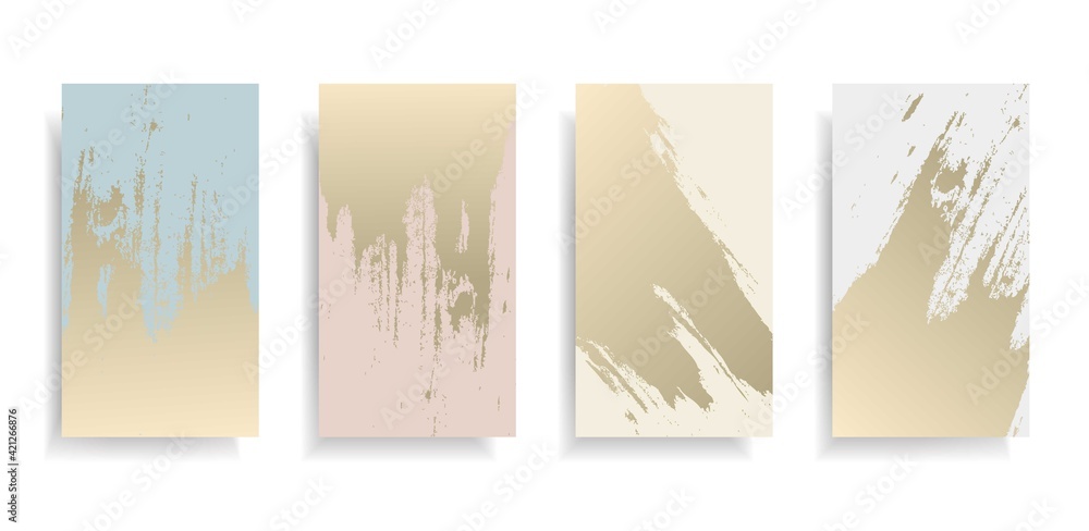 Abstract blue,pink,ivory background with gold grunge patina fashion elegance poster,banner for new collection,special offer,wedding invitation card,advertising promotion flyer.Vector illustration