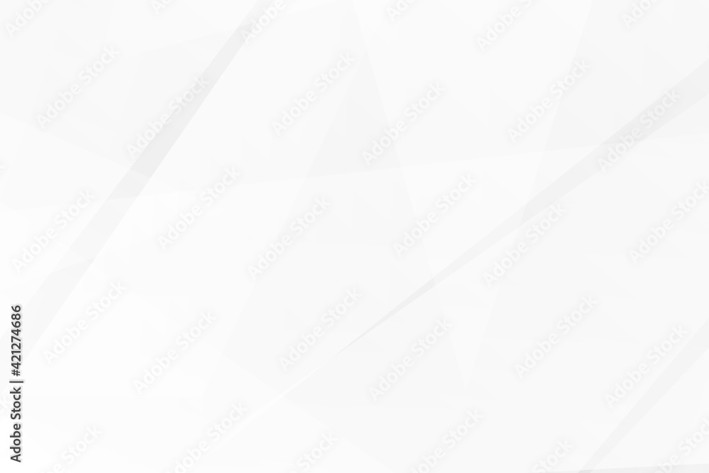 Obraz premium Abstract white and grey on light silver background modern design. Vector illustration EPS 10.