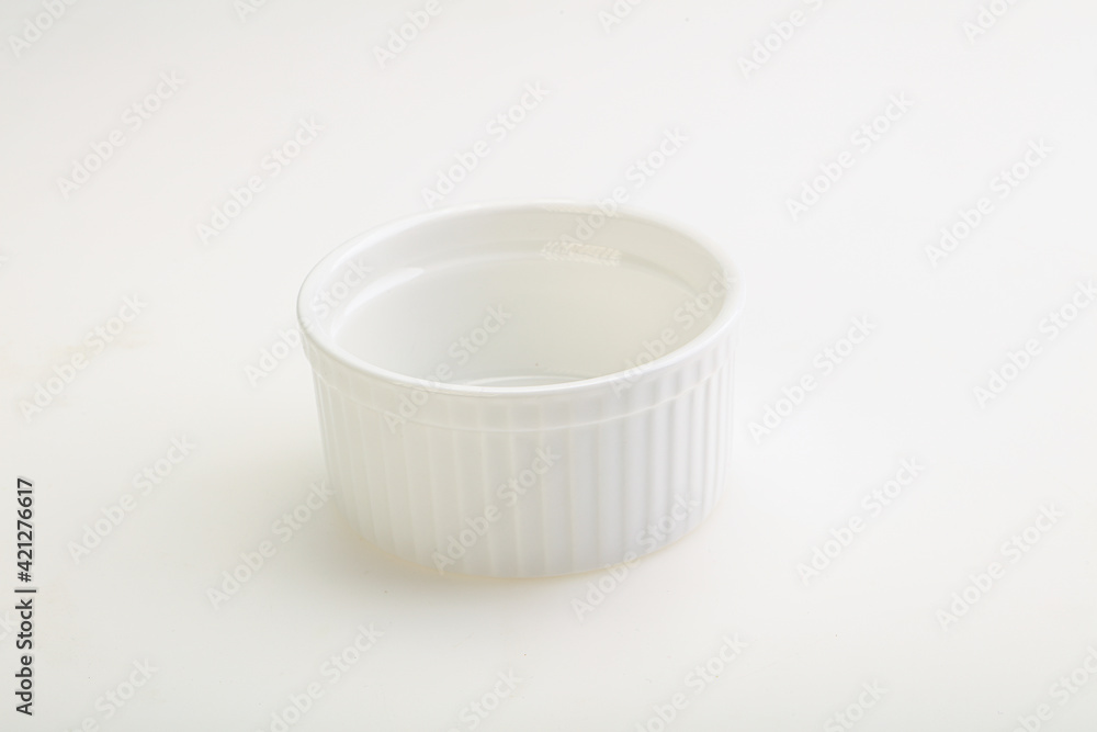 White proclean bowl for serving White proclean bowl for serving