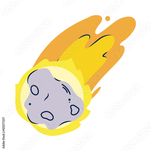flame meteorite icon