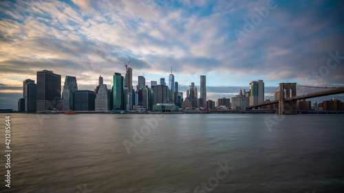 Wallpaper Mural New York, New York, USA Lower Manhattan Skyline Torontodigital.ca