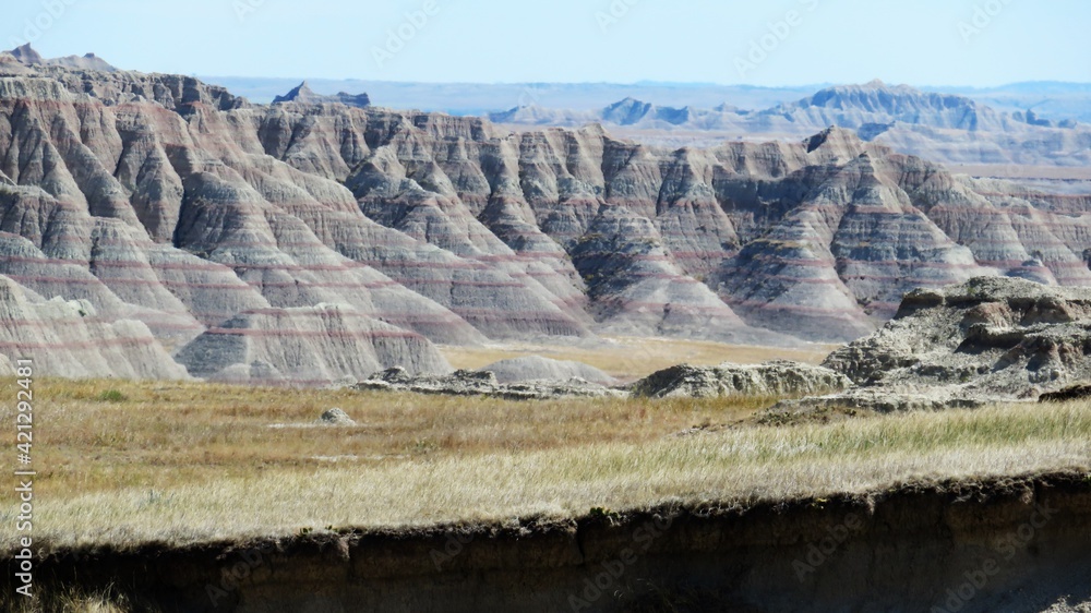 Fototapeta premium Natures Barren Wilderness of the Badlands
