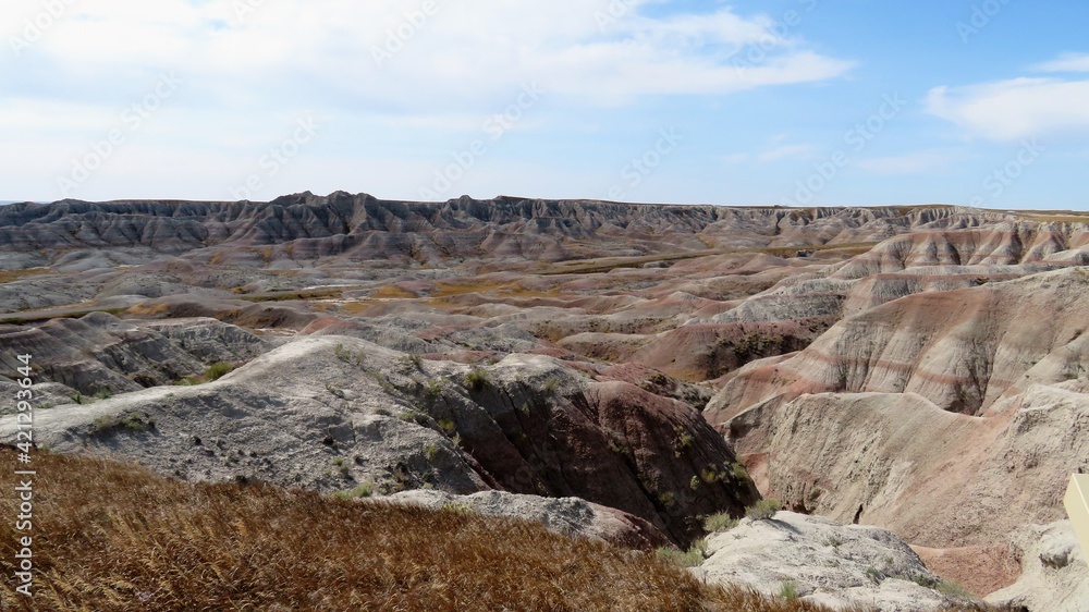 Craggs, Crevices and Fissures of the Badlands