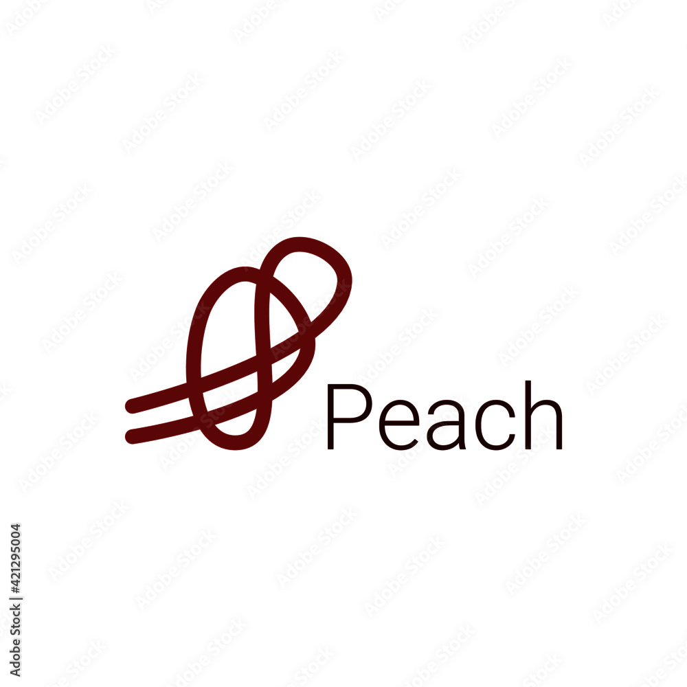 Obraz premium simple and elegant line logo