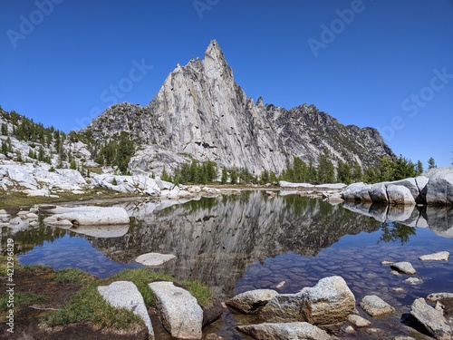 Gnome Tarn in the Enchantments, Washington State