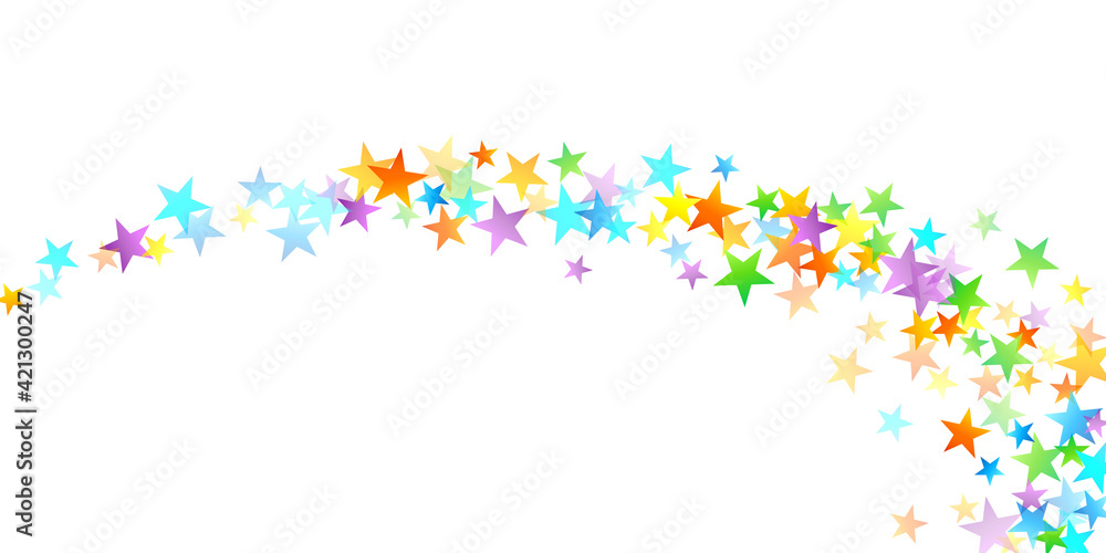Rainbow Festive Confetti. Carnival Star Falling. Rainbow Festive Confetti. Carnival Star Falling.