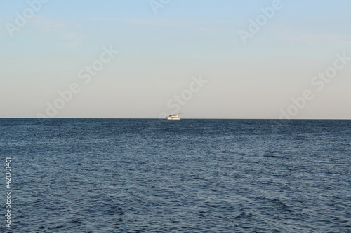 sailboat in the sea