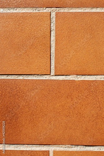 Terrace large brick floor texture