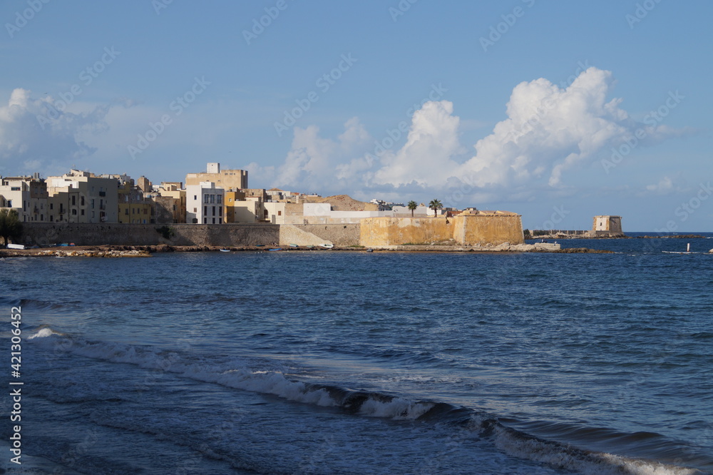 Sicily: view of the city of Trapani