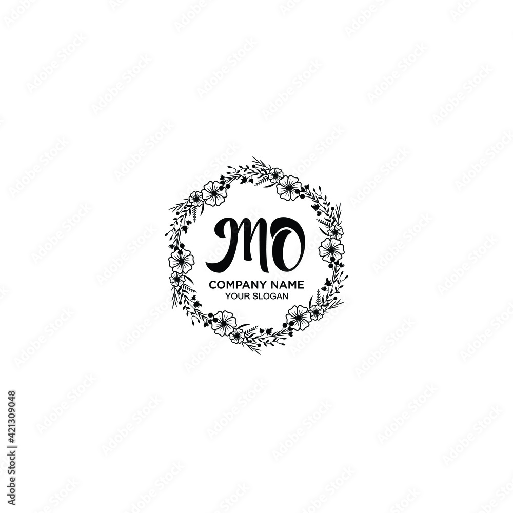 MO initial letters Wedding monogram logos, hand drawn modern minimalistic and frame floral templates MO initial letters Wedding monogram logos, hand drawn modern minimalistic and frame floral templates
