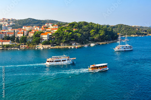 Croatian City of Dubrovnik in the Summer