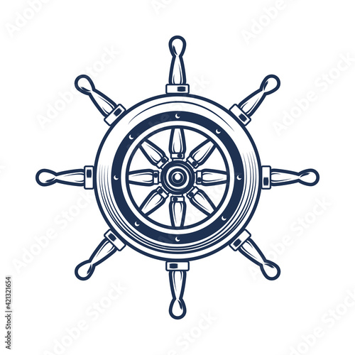 ship rudder icon