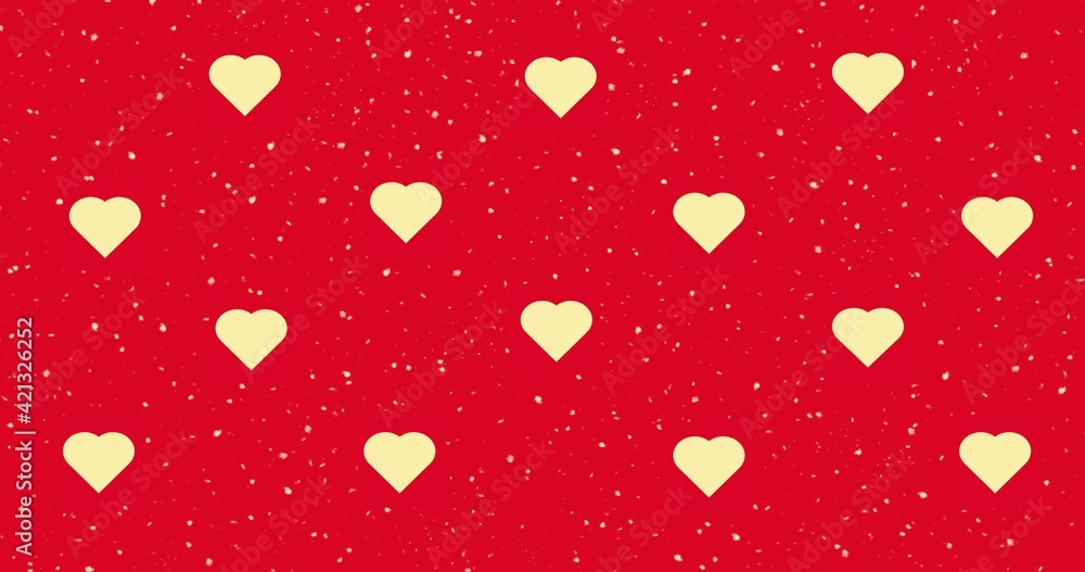 seamless pattern with hearts seamless pattern with hearts
