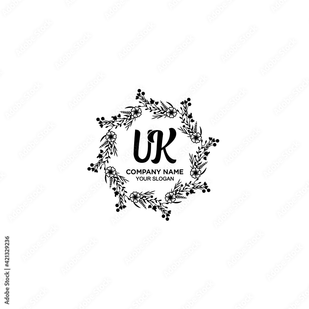 UK initial letters Wedding monogram logos, hand drawn modern minimalistic and frame floral templates UK initial letters Wedding monogram logos, hand drawn modern minimalistic and frame floral templates