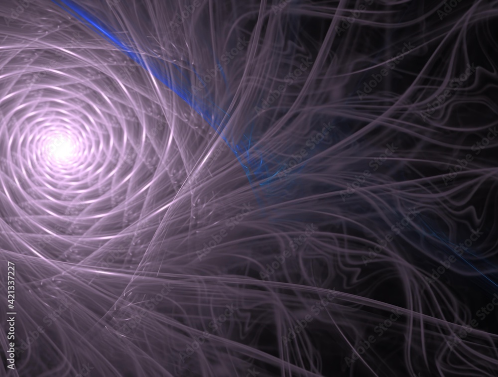 Naklejka premium Imaginatory fractal background generated Image