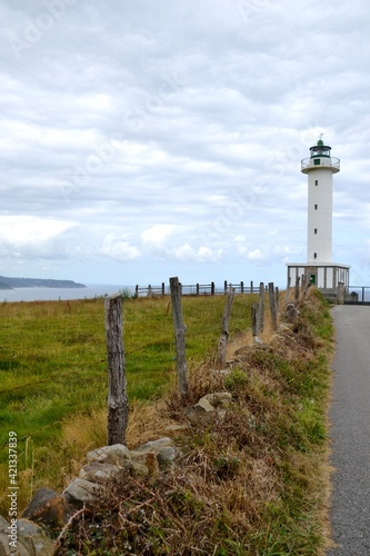 a lighthouse in Galicia  Spain