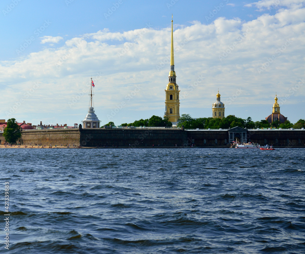 Peter and Paul Fortress of St. Petersburg - architectural excellence