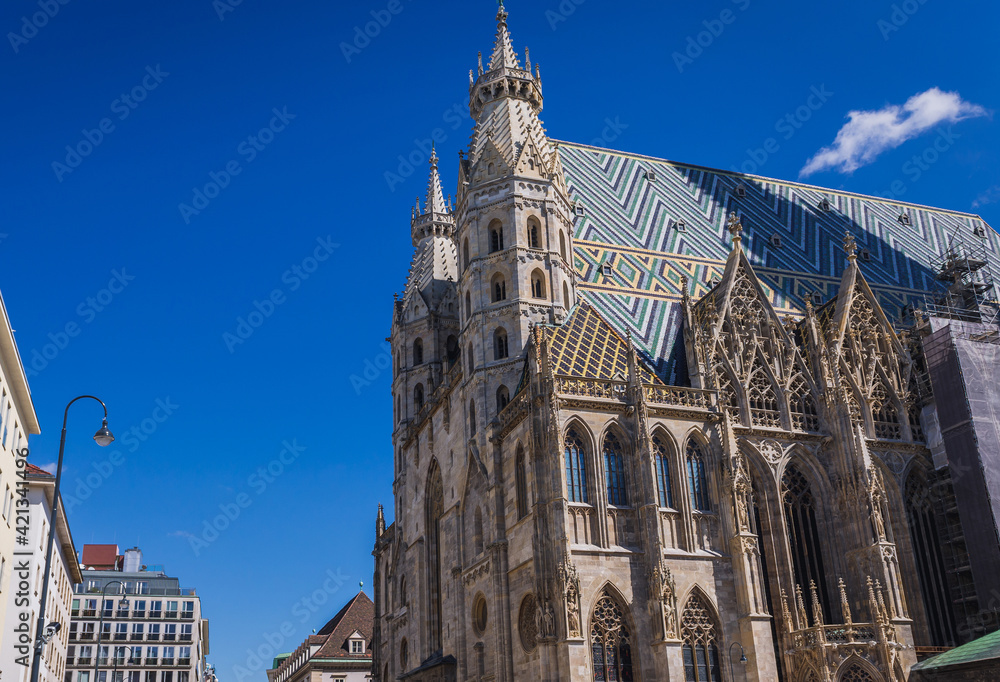 St Stephen cathedral in Vienna capital city, Austria