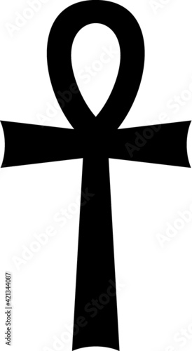 Vector illustration of the Ankh symbol