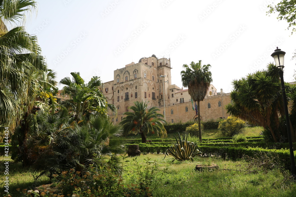 Villa Bonanno in Palermo, Sicily Italy