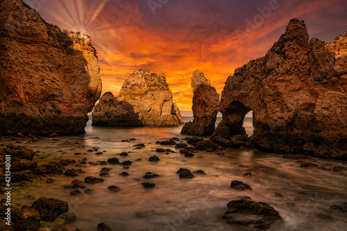 Breathtaking Landscape Portugal, Algarve, Lagos. Travel concept. © emotionpicture