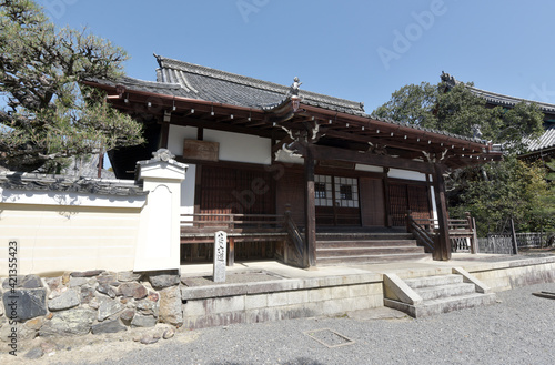 清凉寺 塔頭 薬師寺 本堂 京都市嵯峨