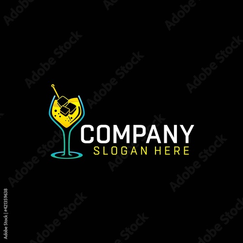logo for bar and night club modern templates