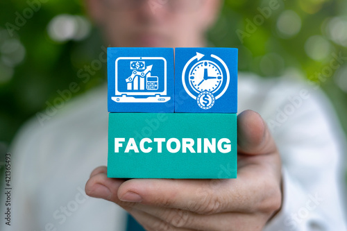 Foto Concept of factoring