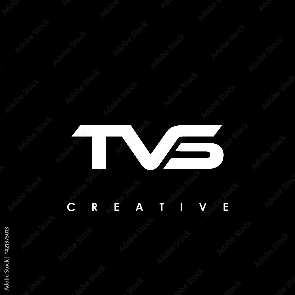 TVS Letter Initial Logo Design Template Vector Illustration TVS Letter Initial Logo Design Template Vector Illustration