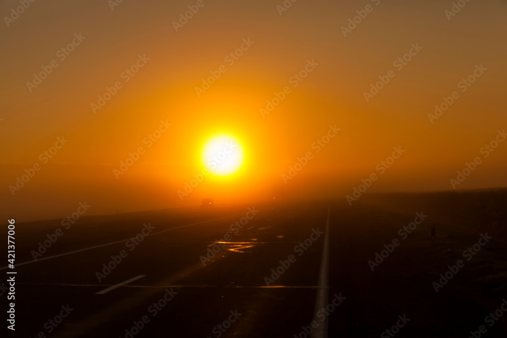 Obraz premium part of the highway